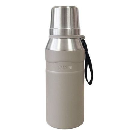 Termo Con Pico Cebador De Acero Inoxidable 1 Lt - Opening