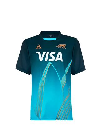 Camiseta Le Coq Sportif Pumas Prematch Kids Niños Rugby Azul
