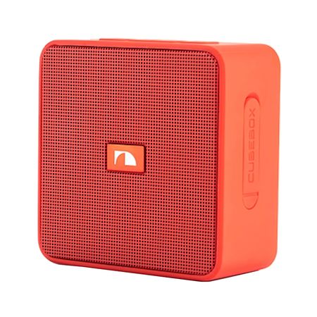 Parlante Bluetooth Agua Ipx7 Nakamichi Cubebox 5w Potencia - Rojo