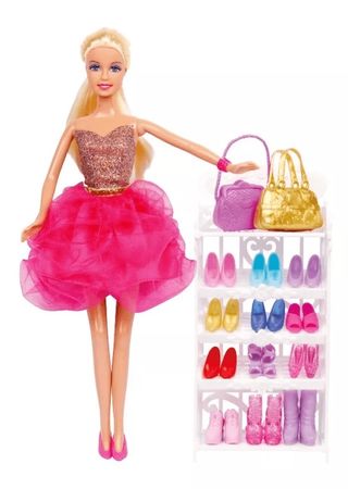 Muneca Paloma Coleccion De Zapatos ( 6837)