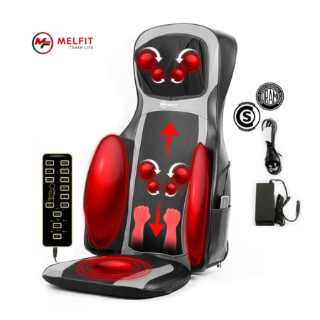Asiento Masajeador Cervical Espalda Calor Vibracion Shiatsu