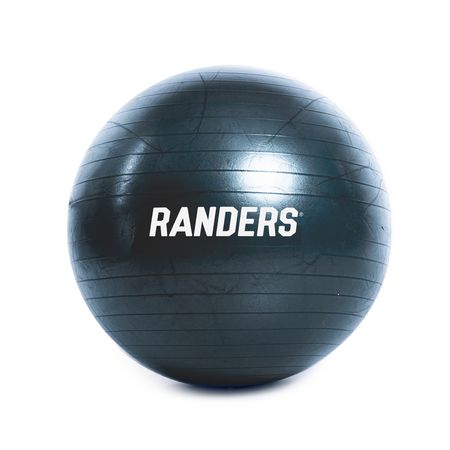 Pelota de Yoga Pilates Esferodinamia 55cm Randers Negro