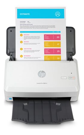 Escaner Hp Scanjet Pro 2000 S2 Doble Cara Adf De 50 Paginas