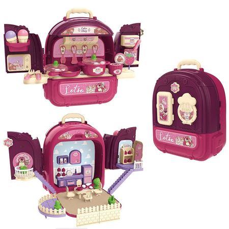 Mochila Valija Plegable Disney Cocina Lotso