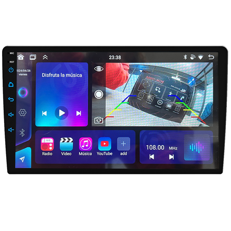 Stereo Pantalla Auto 9 Multimedia Android Carplay Wifi Gps