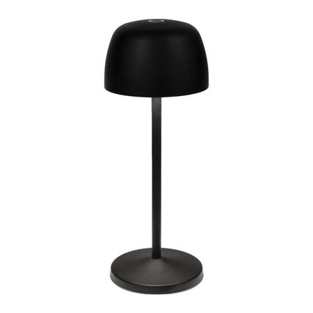 Lámpara USB Recargable LED 2W Aluminio Negro