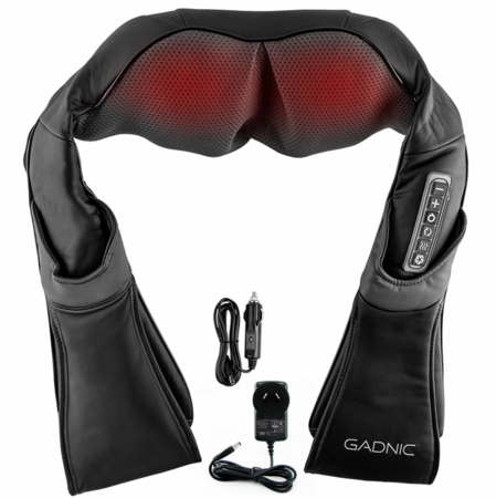 Masajeador Cervical Gadnic ARCE 8 Nodos Shiatsu 24w