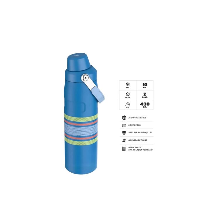 BOTELLA STANLEY FAST FLOW LID 0.71L (C:AZURE MESH ICEFLOW BOTTLE) - Vista 2