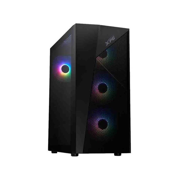 Gabinete XPG Lander 500 Negro Fan ARGB x4 - Vista 2