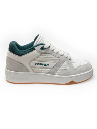 Zapatillas Topper Umpire Unisex Moda Blanco