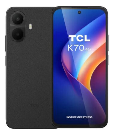 Celular TCL K70 128/4GB 4G Midnight Black