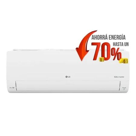Aire Acondicionado Split Inverter Lg S4W12Ja31A Wi-Fi Frio/Calor 3.5Kw. Blanco