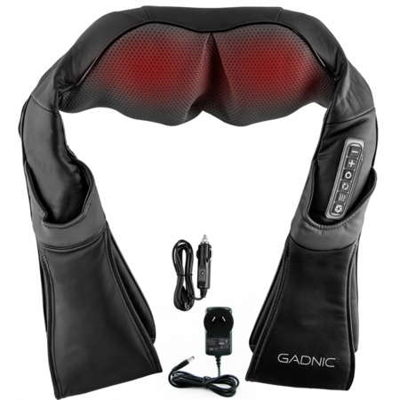 Masajeador Cervical Gadnic ARCE 8 Nodos Shiatsu 24w