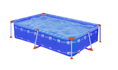 Pileta Sol de Verano FUN250 2700Lts 2,50 x 1,65 x 0,65 Mts