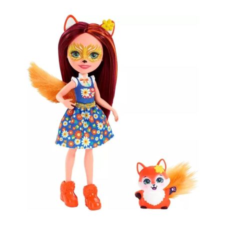 Muñeca Felicity Fox Enchantimals Mattel DVH87-FOX