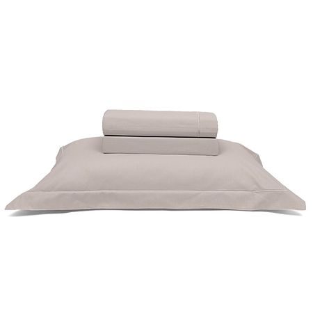 Juego de Sábanas de 230 hilos Reffin 1 plaza color Fendi