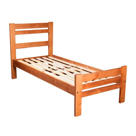 Cama Simple Inmacol Pacifico 202 Castaño 1 Plaza