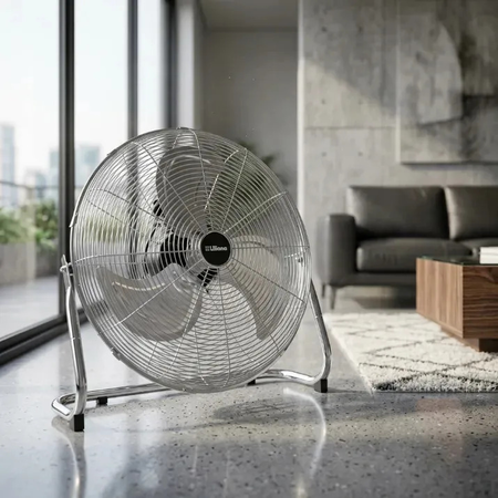 Turbo Ventilador 20 Liliana Vtfm20 100w 3 Vel Reclinable Estructura Gris Aspas Metal