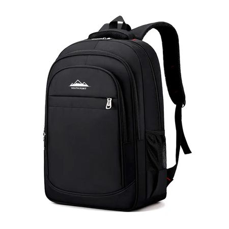 Mochila de Viaje South Port Negra  Impermeable