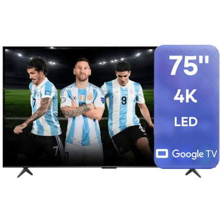 Smart Tv Tcl 75 4K Google Tv 75V6C