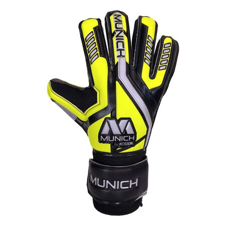 Guantes De Arquero Munich Prix 3.0 Extra Soft Con Kortex Negro - amarillo 7