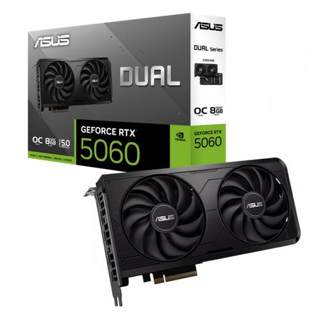 Placa de Video Asus Dual RTX 5060 8GB EVO OC