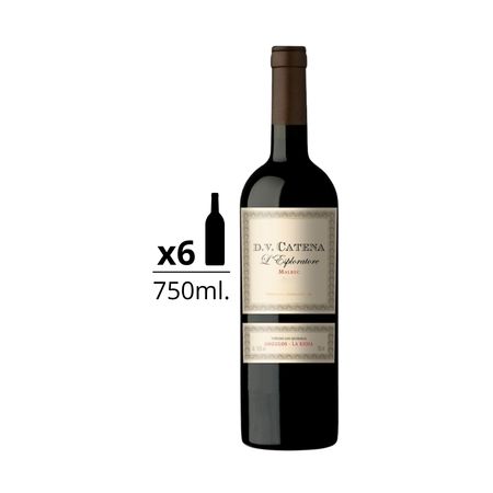 Vino Tinto Dv Catena L Esploratore Malbec La Rioja 750 ml Caja x 6