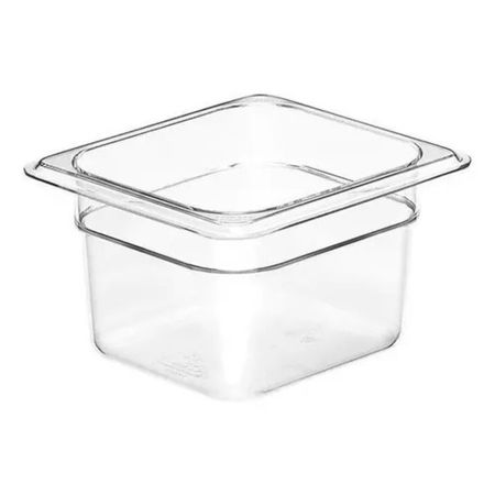 Bandeja Policarbonato Gn 1/6 6,5 Cm Gastronorm Cambro Transparente