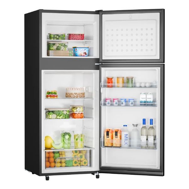 HELADERA DREAN RZD215PVARX0 215LT GRIS CON ESTANTES VIDRIO - Vista 3