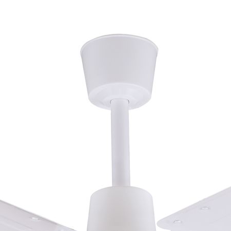 Ventilador de Techo Blanco 4 Palas Metlicas 120cm 5 Velocidades c/Luz Liliana