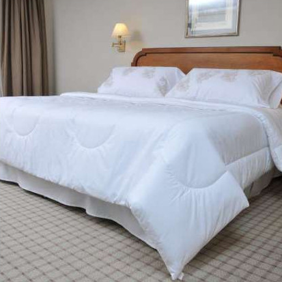 Acolchado 2 1/2 Plazas Brescia Percal Blanco 240X250