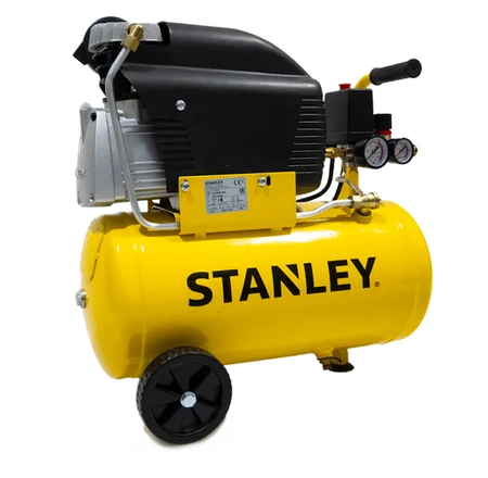 Compresor Stanley 24 Litros 2hp 230v 1500w Con Ruedas Stc005