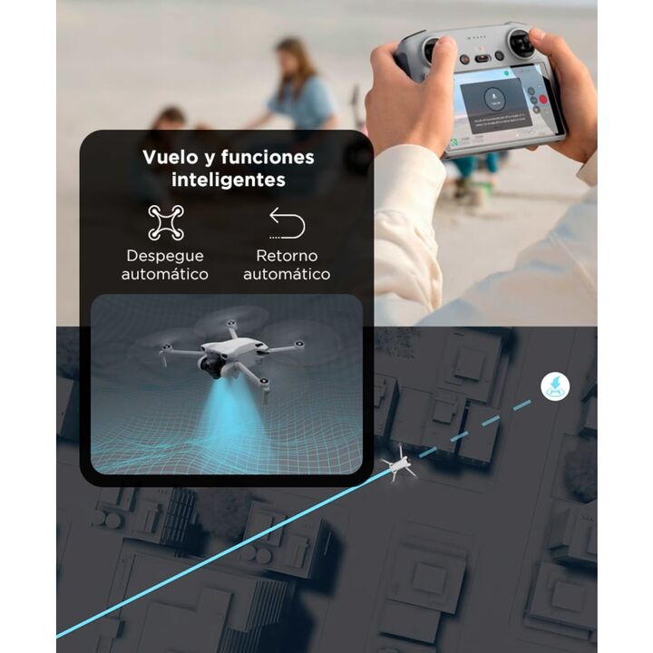 Drone DJI Mini 3 Fly More Combo (DJI RC) - Vista 3
