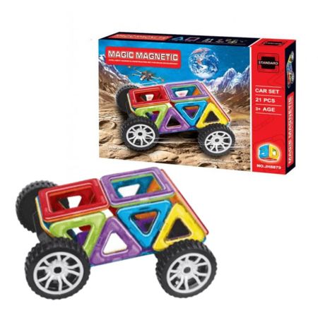 Juego de Construcción Auto Magnético MG40 21 Piezas