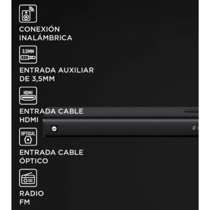 Parlante STROMBERG Barra de Sonido - Vista 3