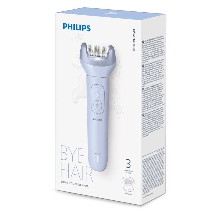 Depiladora Philips BRE708/00 Serie 8000 Wet & Dry - Vista 5