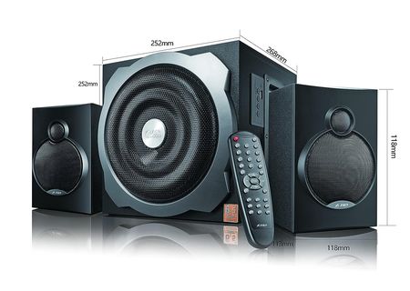 Parlante Fyd Fenda A521X Black 2.1