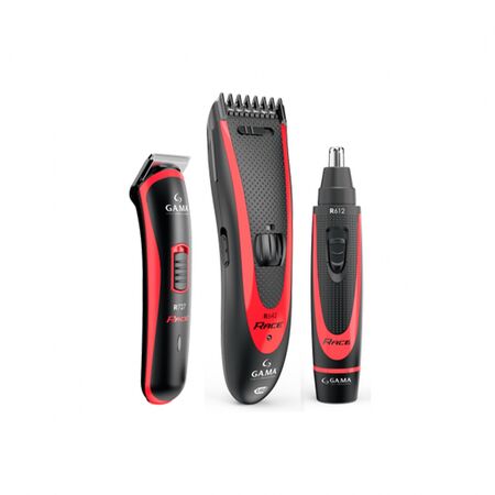 Kit Gama Race R649 clipper+ trimmer+ nose Trimmer Usb 146006