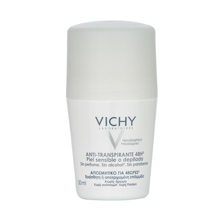 Desodorante Vichy Antitranspirante Roll On Piel Sensible