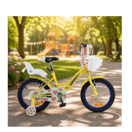 Gravity Baddie Bicicleta Infantil Rodado 16 Amarillo
