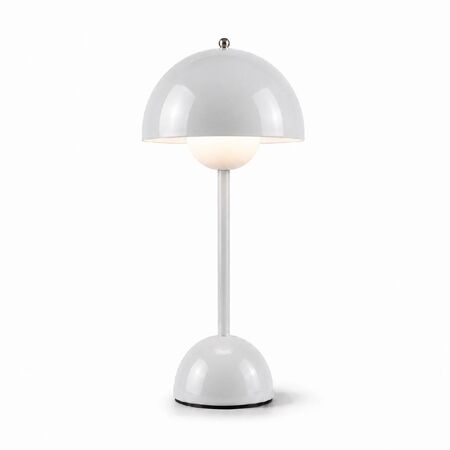Lampara de Mesa Inalambrica Dimerizable Gris Claro ASE-2009/LG