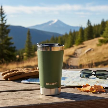 Vaso térmico Cervecero Waterdog Verde ( BEER500GM)