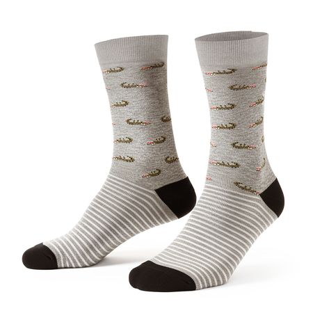 MEDIAS COCODRILOS GRIS