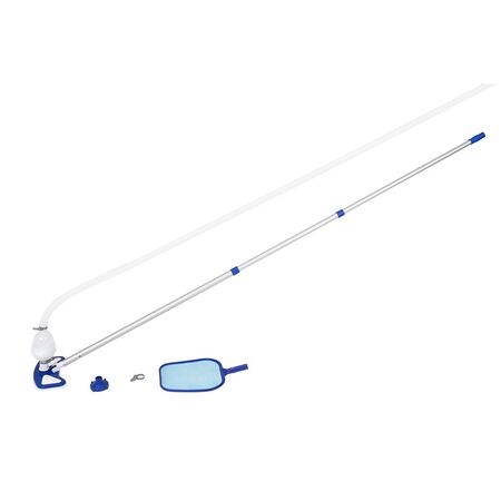 BARREFONDO PARA BOMBA FILTRADORA CON KIT DE LIMPIEZA PARA PILETA