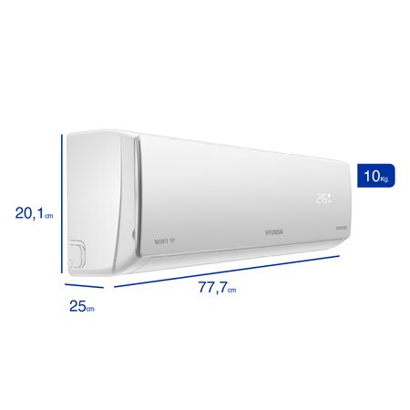 Aire Acondicionado Hyundai Inverter Con Wi-fi 3200w F/c