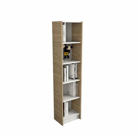Estanteria Chica Abierta DS Home Blanco 46x180x34 cm
