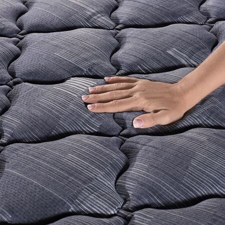 Colchon y Sommier Serta Kentucky 2 Plazas y Media 140x190x28cm Espuma de Alta Densidad y Europillow Soft