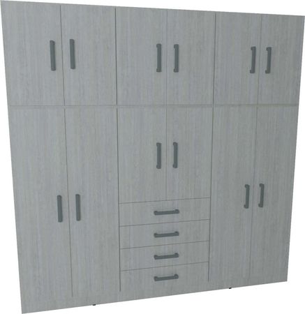 Placard Muebles Orlandi 2C 12P 212Cm 3553 Venecia