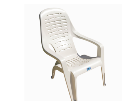 Sillon Bajo Beach Blanco Voss
