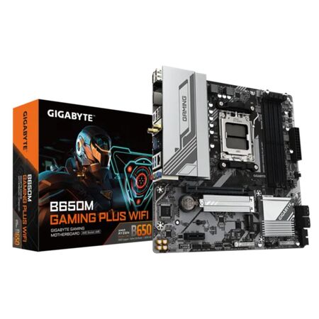 Mother Gigabyte B650M GAMING PLUS WF DDR5 AM5 (Serie 7000|8000|9000) (2213)